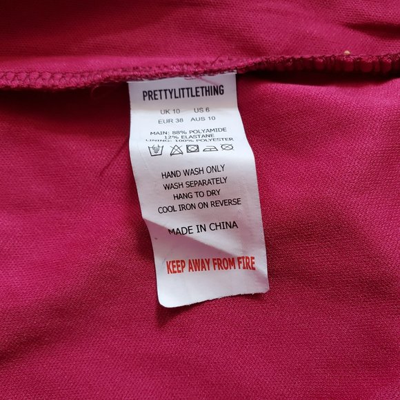 NWT PrettyLittleThing Women Lace Velvet Midi Dress - Picture 6 of 6